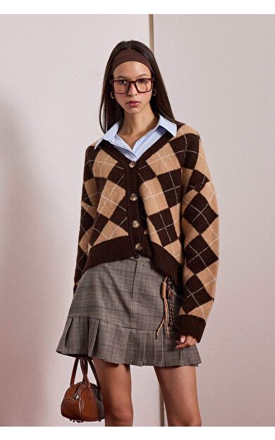 Regular Fit V Yaka Hırka