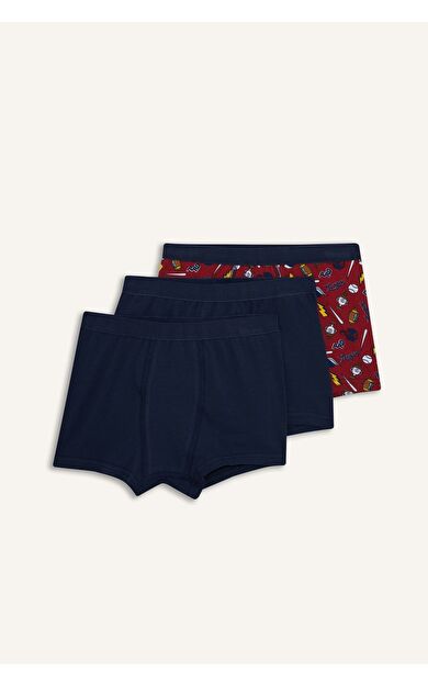 DeFacto Erkek Çocuk Spor Baskılı 3'lü Boxer