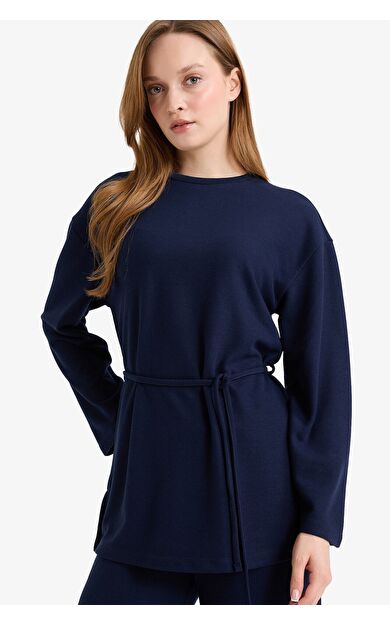 DeFacto Regular Fit Uzun Kollu Tunik