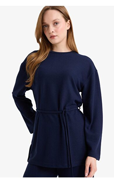 Regular Fit Uzun Kollu Tunik