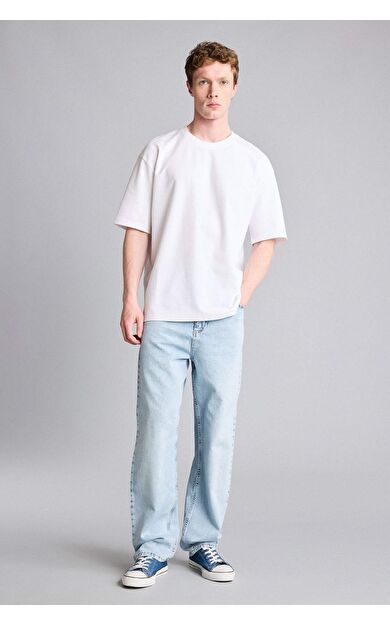 DeFacto Yumuşak Dokulu Baggy Fit Jean Pantolon