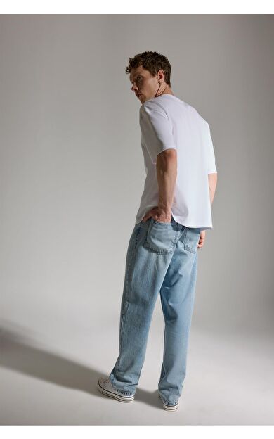 DeFacto Yumuşak Dokulu Baggy Fit Jean Pantolon