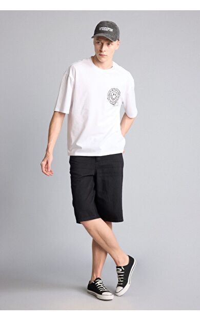 DeFacto Baggy Fıt Bermuda