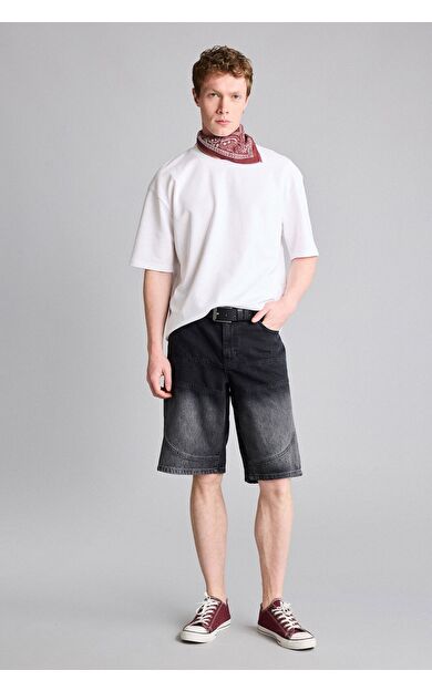 DeFacto Baggy Fıt Bermuda