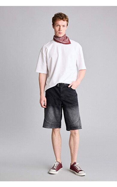 DeFacto Baggy Fıt Bermuda