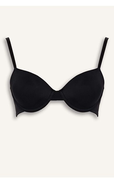 Micro Kaplı Pedli Balenli Tişört Bra Fall in Love