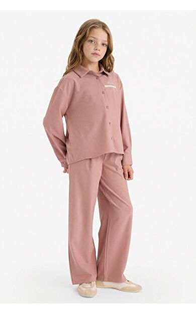 DeFacto Kız Çocuk Wide Leg Pantolon