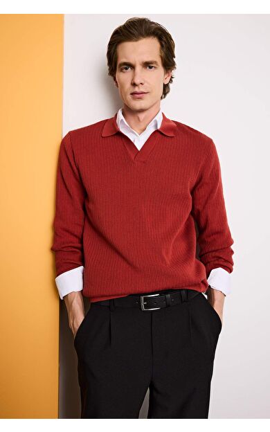 DeFacto Standart Fit Pamuklu Kazak