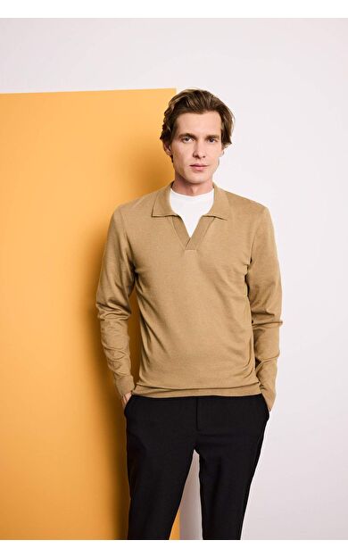 DeFacto Standart Fit Triko Kazak