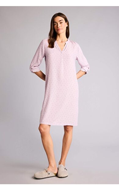 DeFacto Regular Fıt Yuvarlak Yaka Yarım Kol Elbise