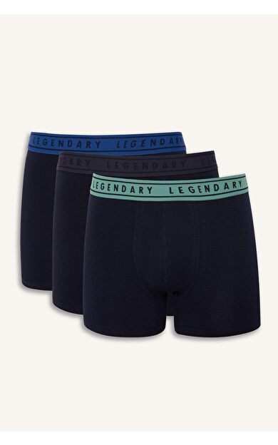Regular Fit 3'lü Boxer