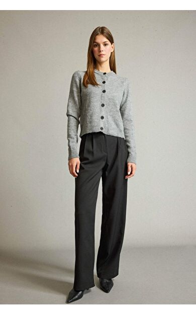 Relax Fit Normal Bel Düz Paça Pantolon