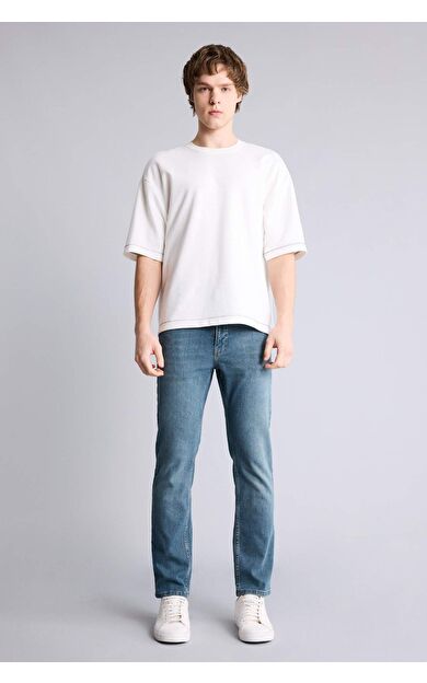 Sergio Regular Fıt Normal Bel Boru Paça Pantolon