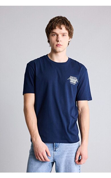 DeFacto %100 Pamuk Baskılı Tişört