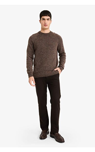 Regular Fit Cepli Düz Paça Pantolon