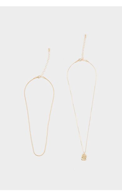 Kadın 2'li Kolye