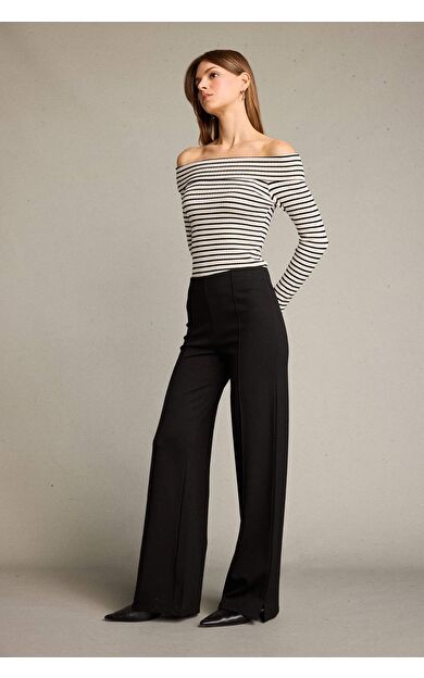 DeFacto Palazzo Normal Bel Düz Paça Pantolon