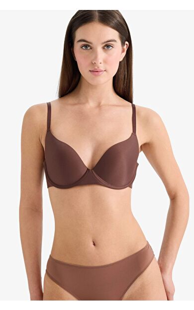 DeFacto Micro Kaplı Pedli Balenli Tişört Bra