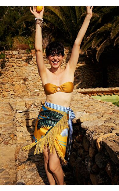 DeFacto Regular Fıt Bikini Üstü