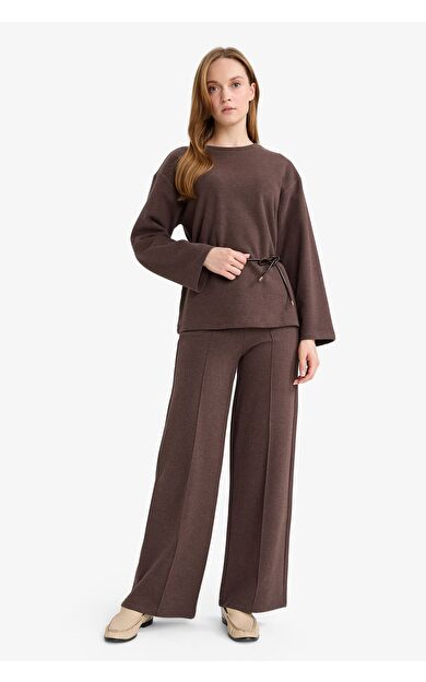 DeFacto Wide Leg Düz Paça Pantolon