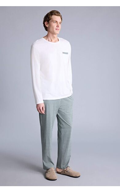 DeFacto Regular Fıt Uzun Kollu 2'li Modal Takım