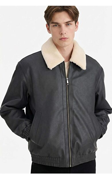 Regular Fit Su Geçirmez Mont