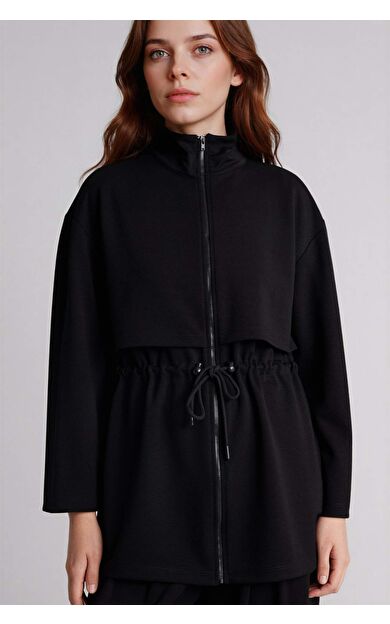 DeFacto Regular Fıt Dik Yaka Hırka