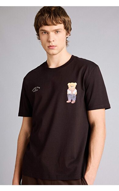 DeFacto %100 Pamuk Baskılı Tişört