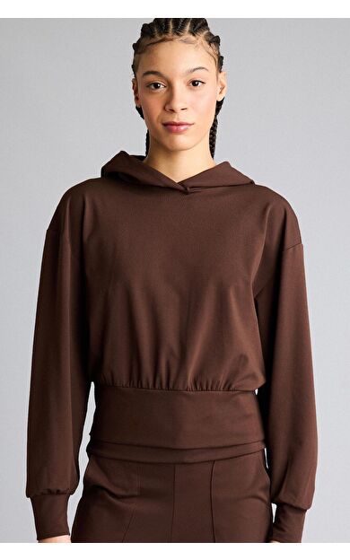 DeFacto Kapüşonlu Sporcu Sweatshirt