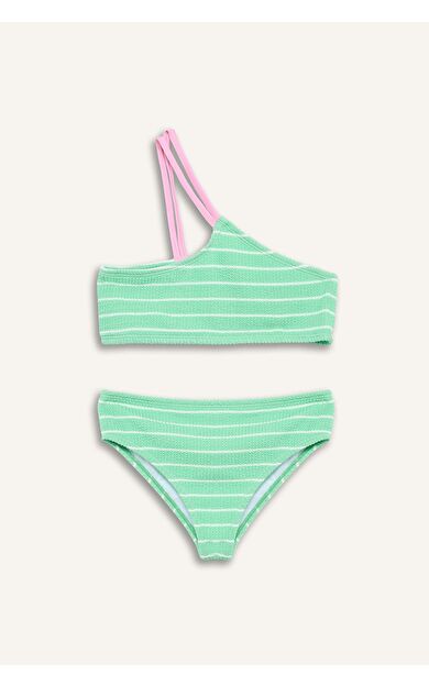 DeFacto Çizgili 2'li Bikini Kız Çocuk