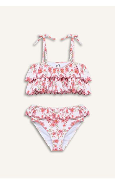 DeFacto Floral 2'li Bikini Kız Çocuk