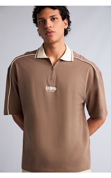 DeFacto Loose Fıt Polo Tişört