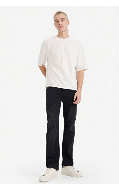 DeFacto Sergio Regular Fit Normal Bel Boru Paça Pantolon