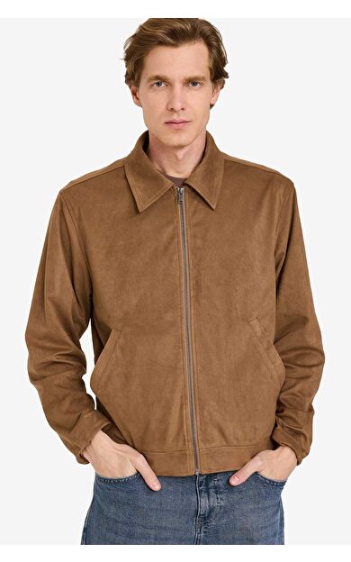 DeFacto Regular Fıt Dik Yaka Fermuarlı Mont