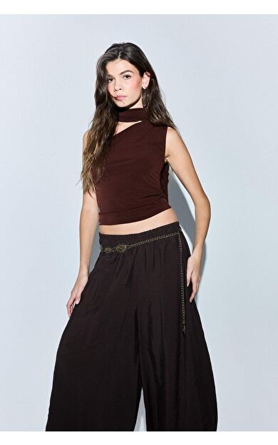 Fitted Tek Omuzlu Atlet