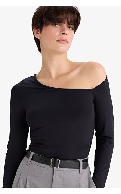 DeFacto Slim Fit Dar Kesim Bodysuit