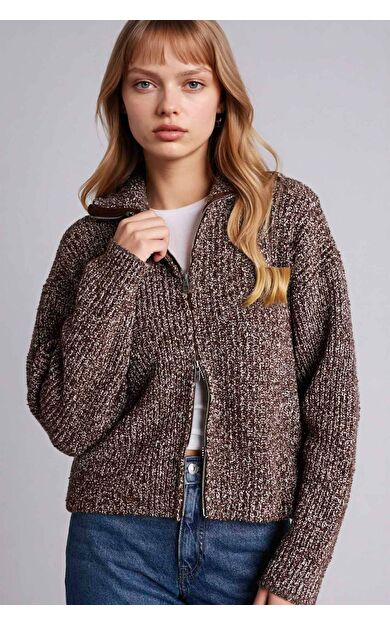 Oversıze Kapüşonlu Hırka