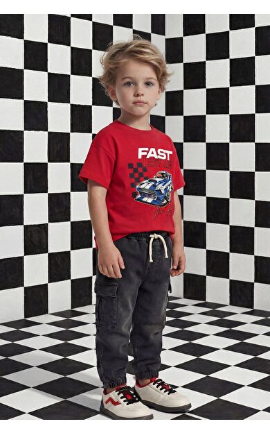 DeFacto Erkek Bebek Jogger Fit Jean Pantolon