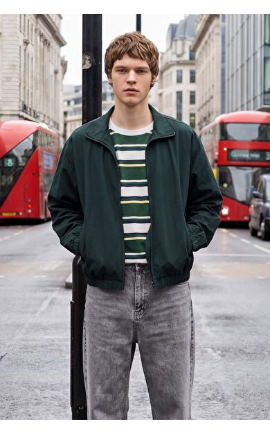 Su İtici Oversize Mont