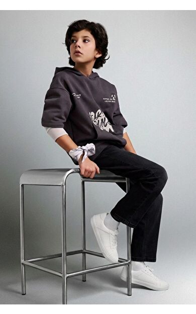 DeFacto Erkek Çocuk Straight Fit Düz Paça Jean Pantolon