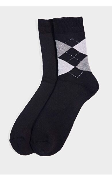 Erkek 2'li Pamuklu Havlu Çorap