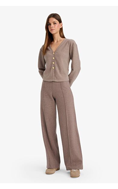 DeFacto Wide Leg Geniş Bol Paça Selanik Pantolon