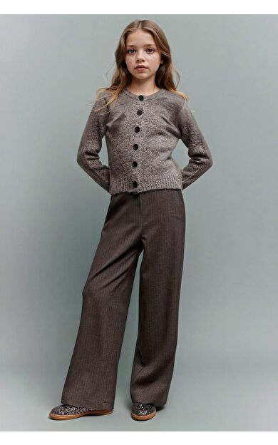 Kız Çocuk Wide Leg Geniş Paça Pantolon