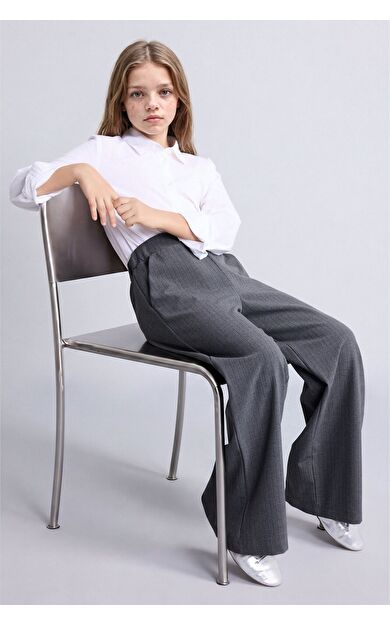 DeFacto Kız Çocuk Wide Leg Geniş Paça Pantolon