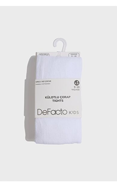 DeFacto Kız Çocuk Pamuklu Külotlu Çorap