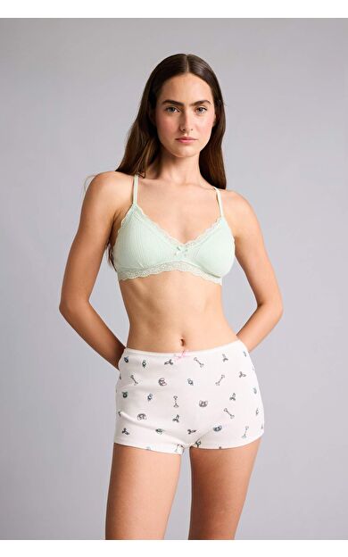 DeFacto Dantel Detaylı Ribana Boxer