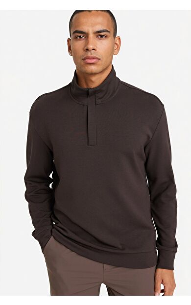 DeFacto Boxy Fıt Modal Sweatshirt