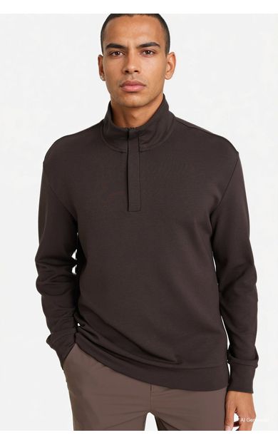 DeFacto Boxy Fıt Modal Sweatshirt