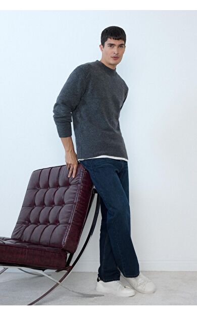 DeFacto Baggy Fit Düz Paça Jean Pantolon