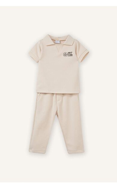 Baskılı 2'li Takım Erkek Bebek